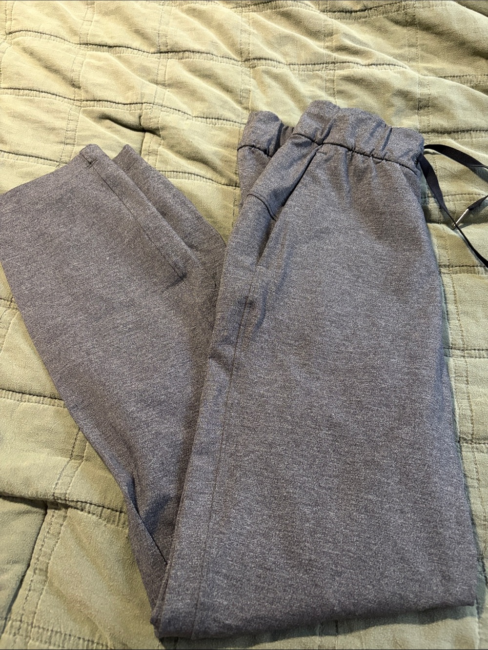 lululemon athletica Women's Heather Gray Jogger Sweatpants